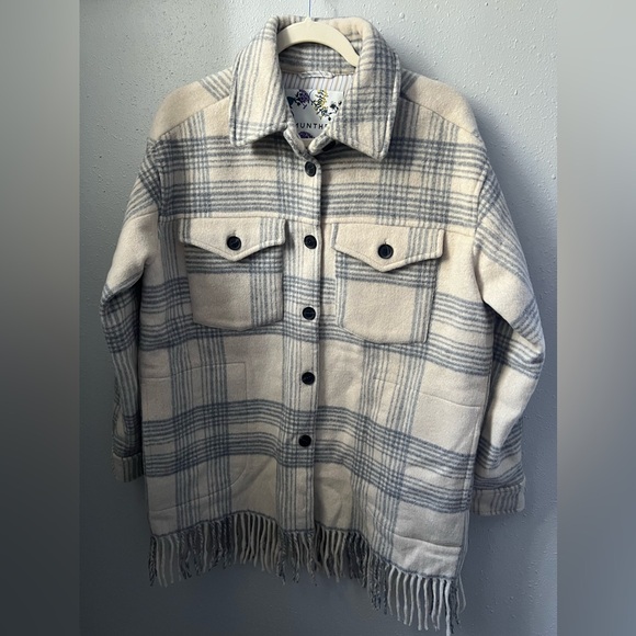 New MUNTHE Cosma Wool Blend Coat In Nature Size 4 - Picture 2 of 10